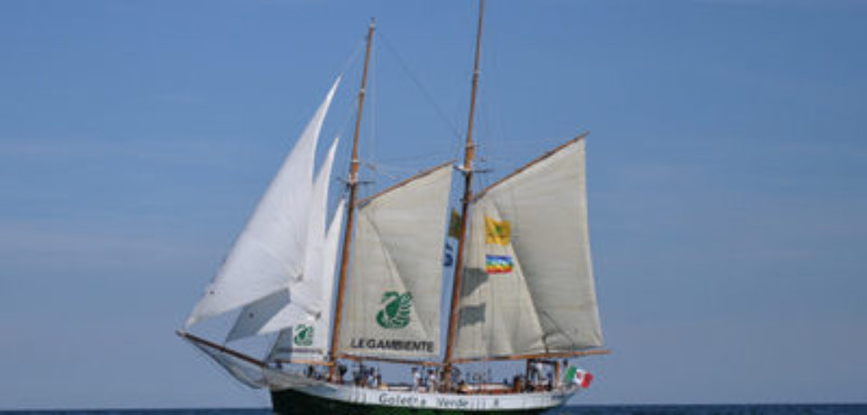 Goletta Verde a Marina di Ravenna