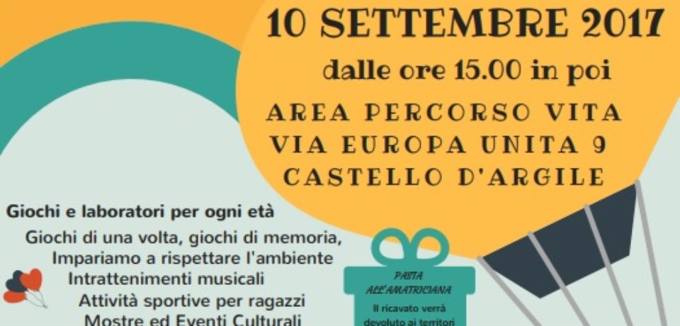 10 Settembre 2017 – Festa del volontariato